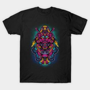 Head of Mecha Cyborg T-Shirt